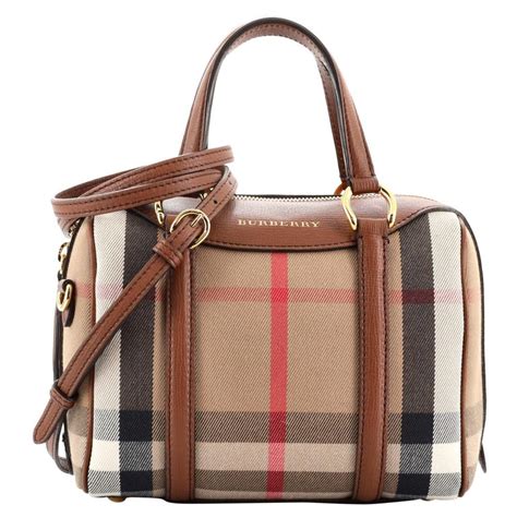 burberry house check alchester item number|Burberry Alchester Convertible Satchel House Check .